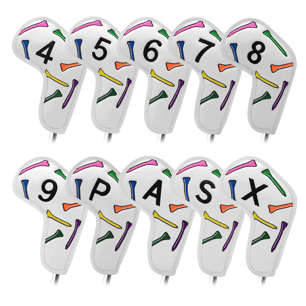 colorful tees iron cover set of 10pcs(4-9,PASX)