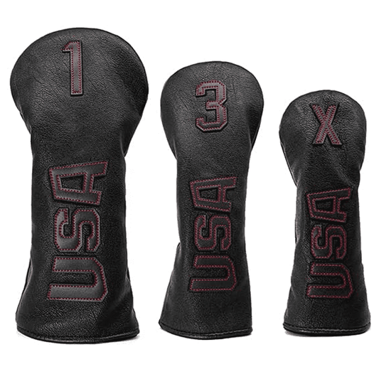 USA-Golf Head Cover Set