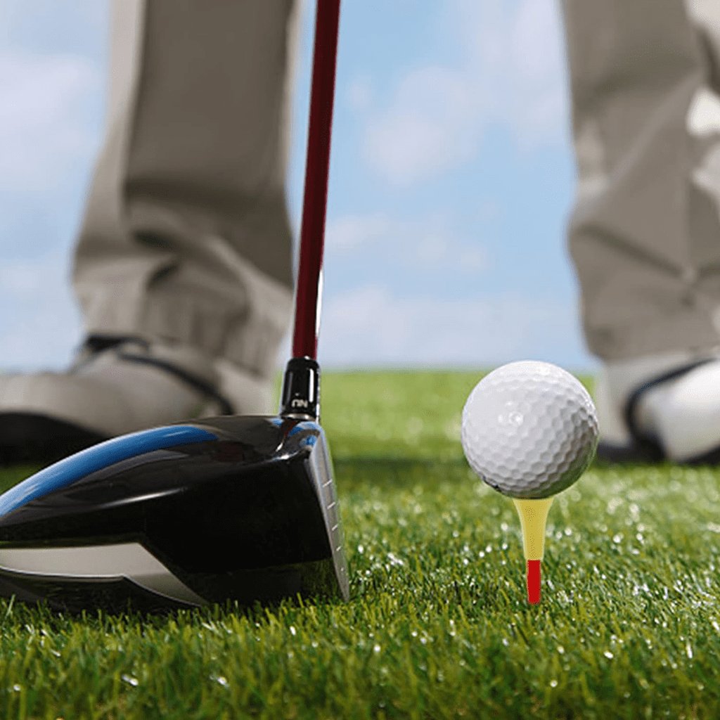 Rubber Cushion Top Plastic Golf Tees