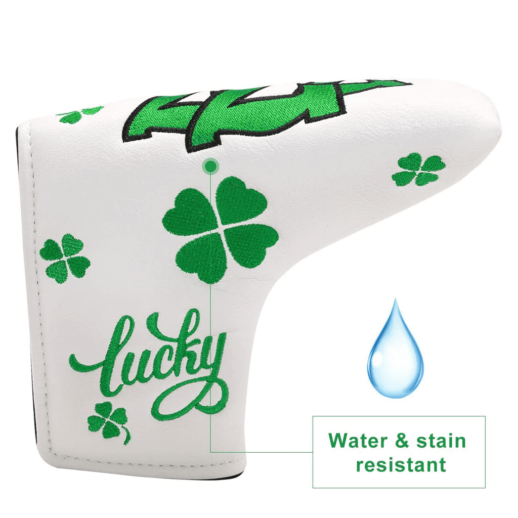 777 clover magnetic putter headcovers blade water and stain resistant