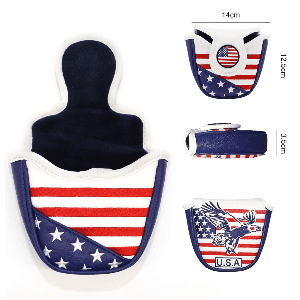 Eagle mallet putter head covers size
