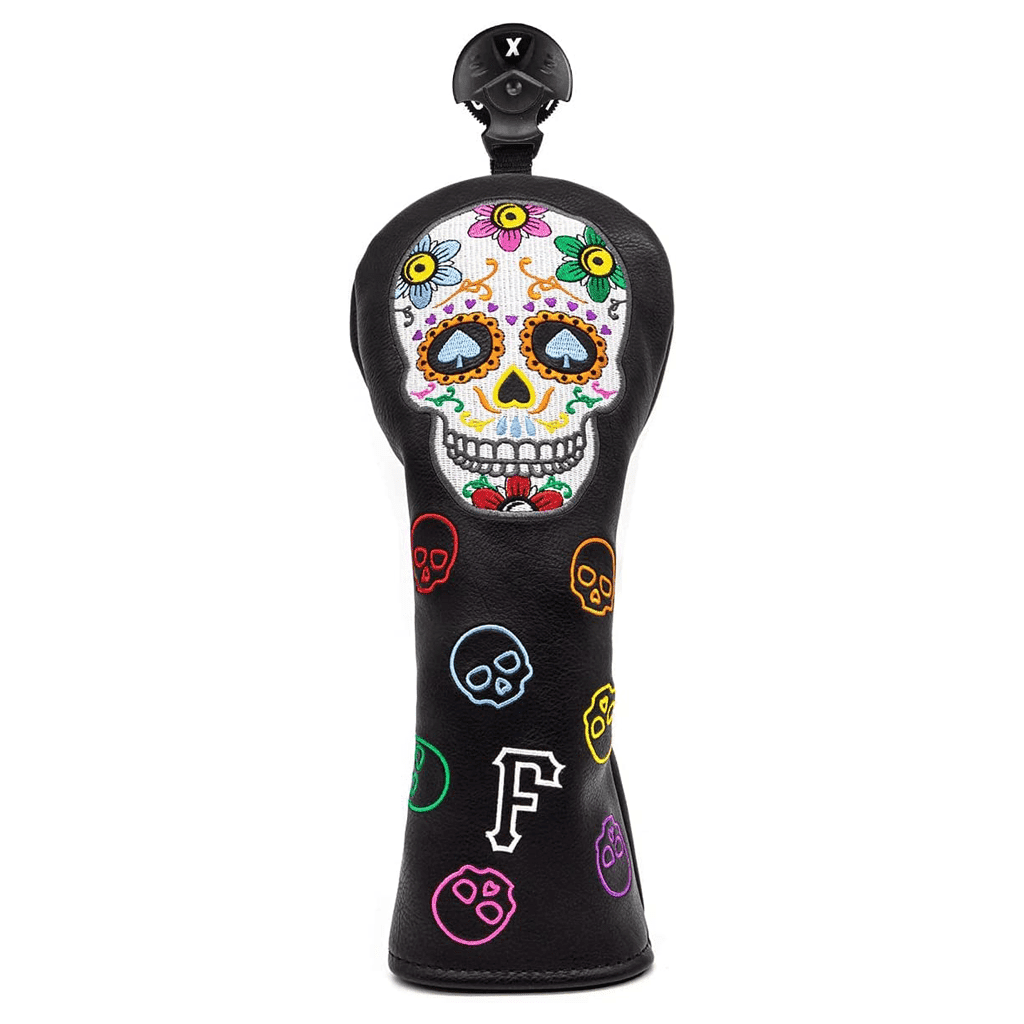 Skull fairway wood head covers