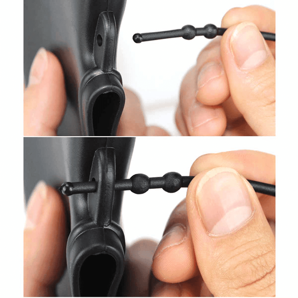 The rubber strings connecting the iron covers for golf clubs prevent loss and ensure your clubs stay protected.
