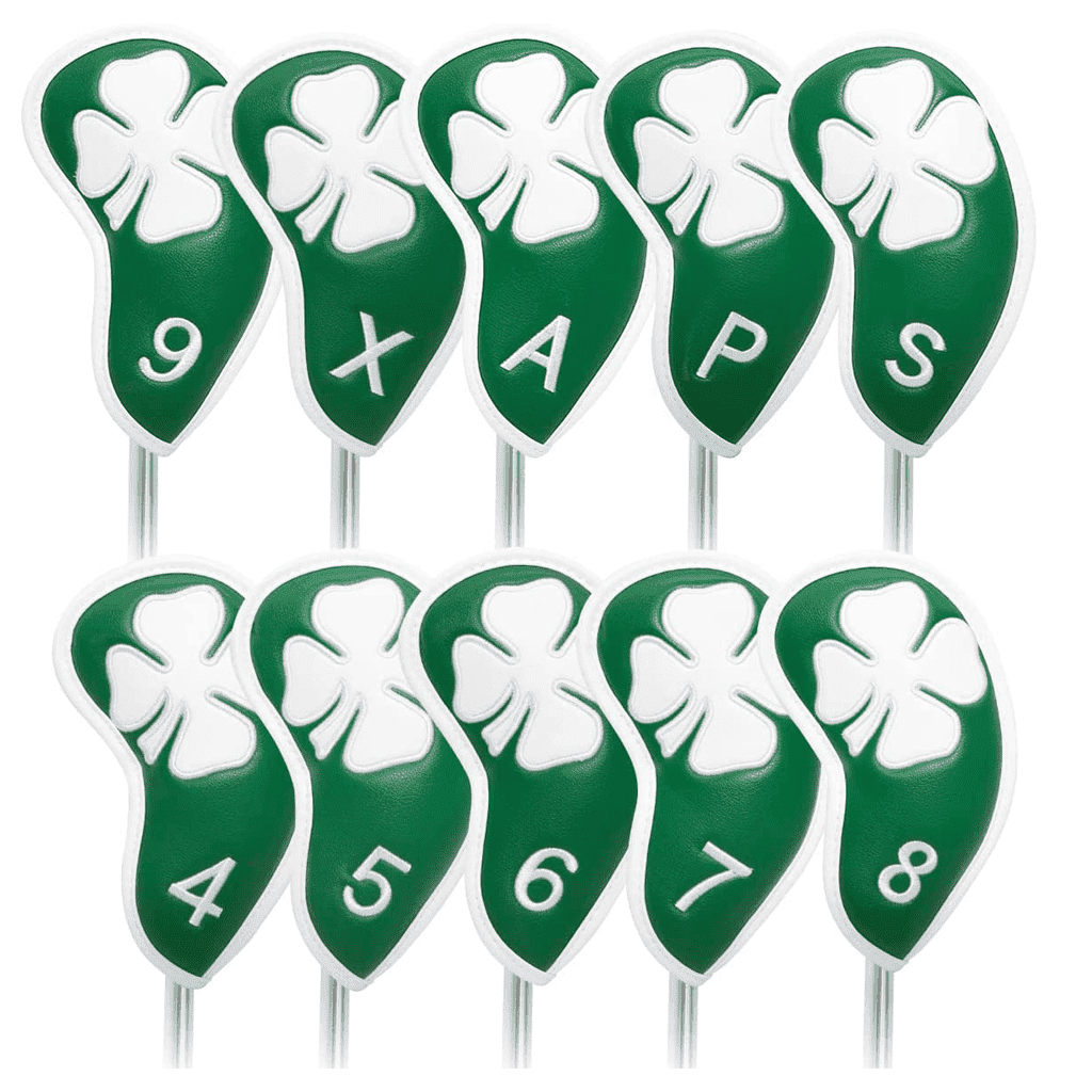 Green Clover iron covers set of 10pcs(4-9,PSAX)