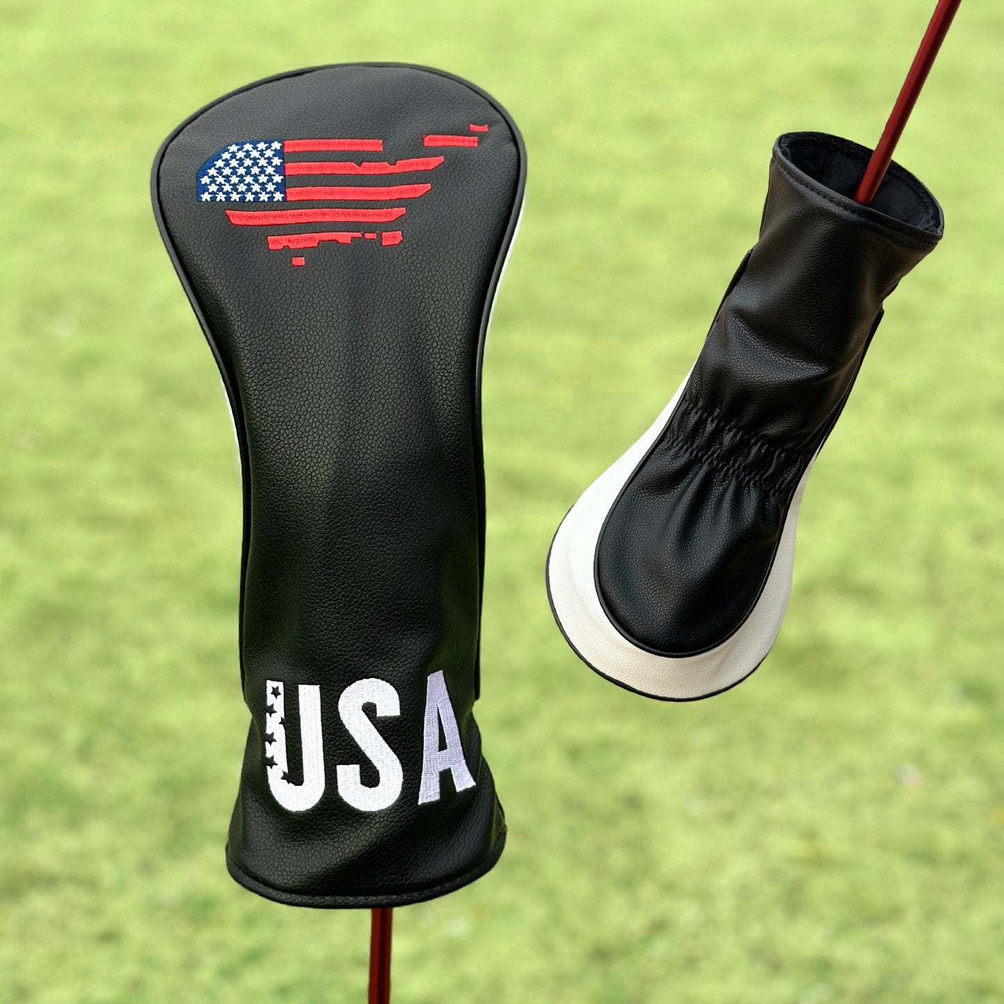 USA Flag-Golf Head Covers
