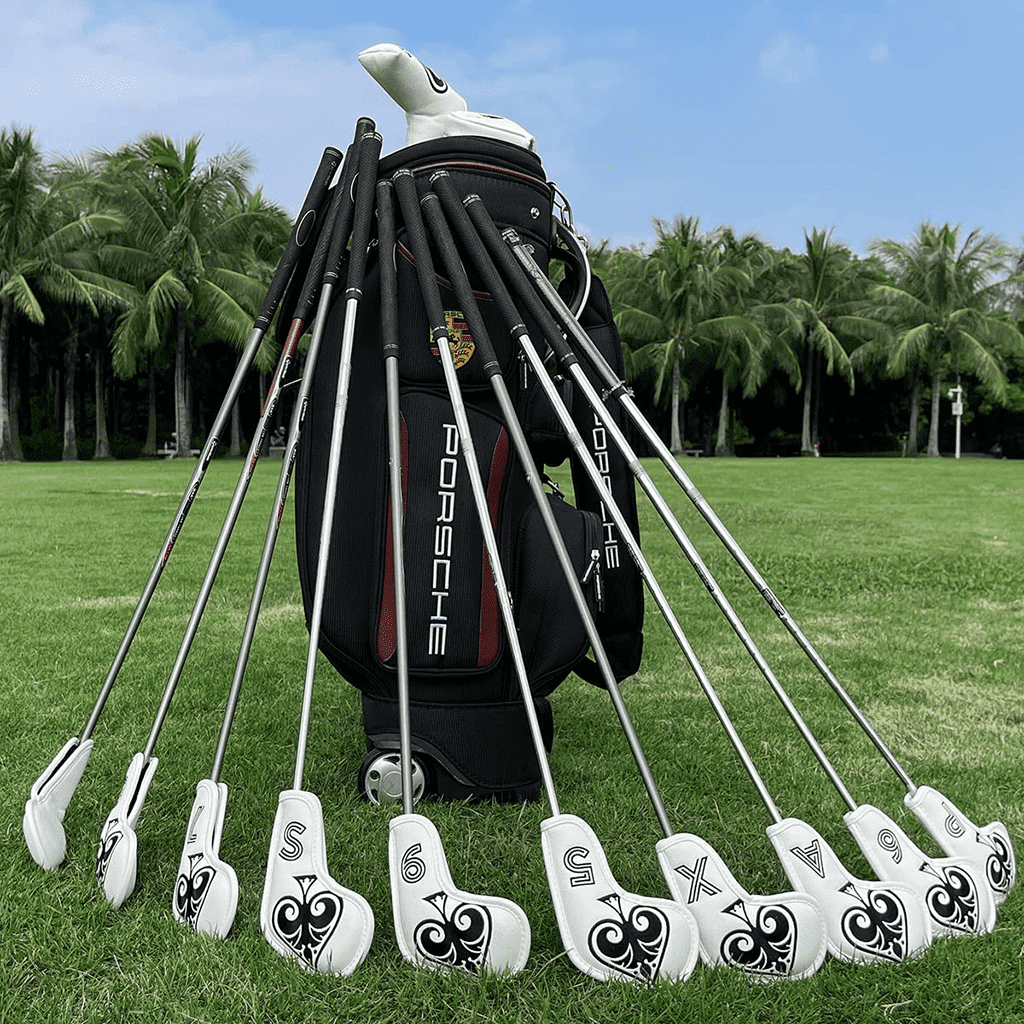spade ace iron headcover in filed