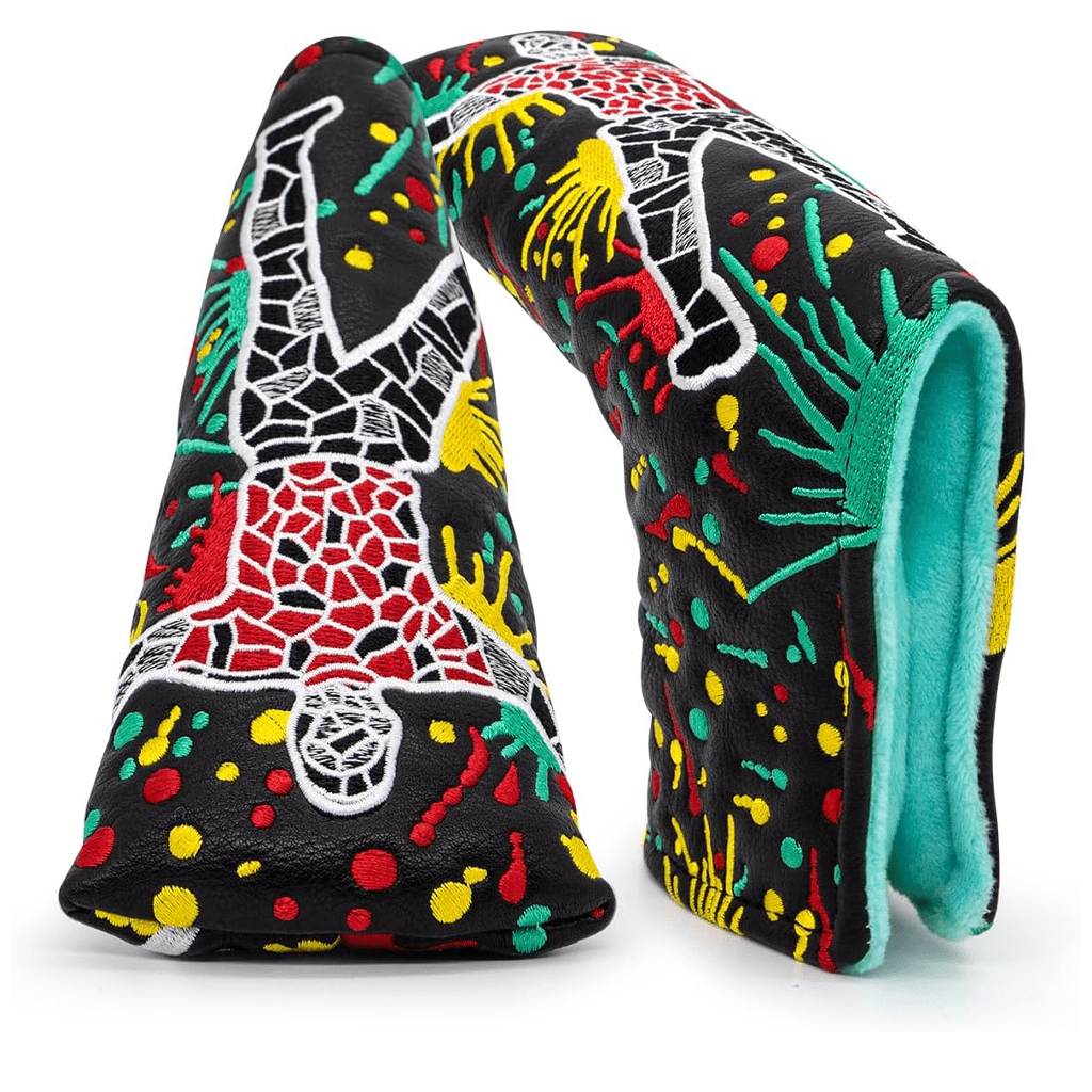 Big Cat Paint Splatter Golf Swing Putter Cover | Gloof Golf – gloofgolf