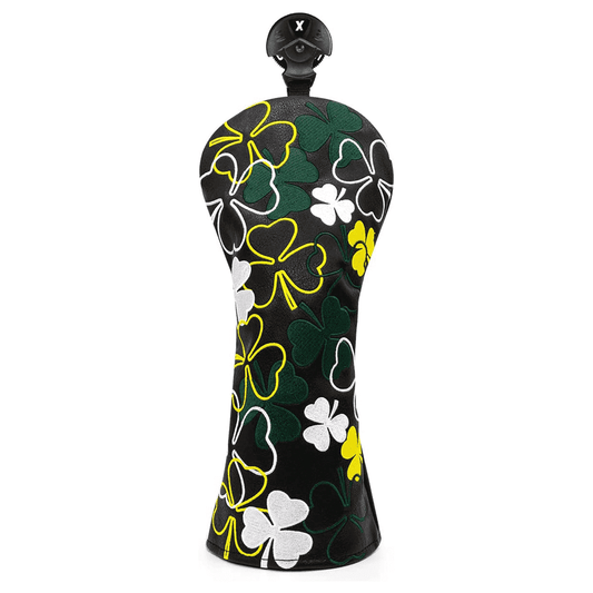 Black Shamrock fairway wood head cover