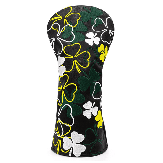 Black Shamrock Driver Headcover