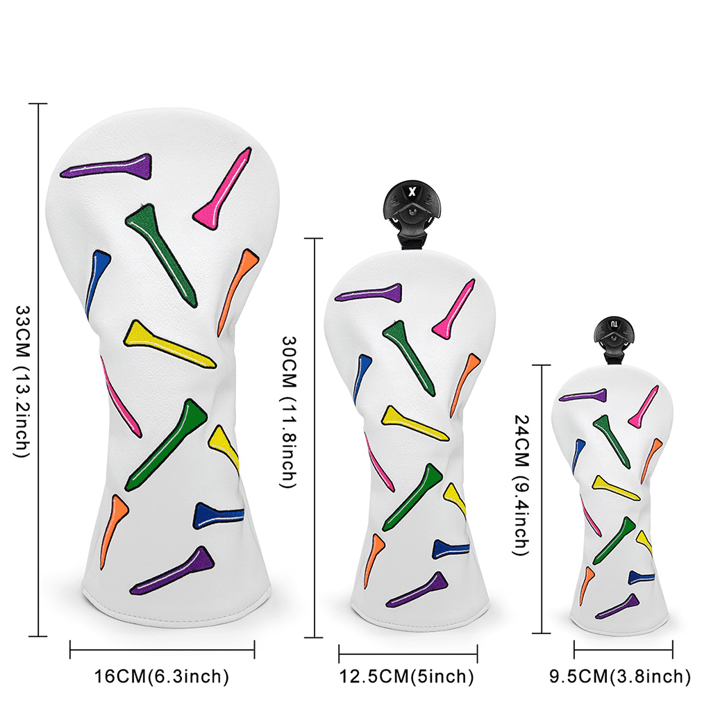 Playful golf tees Golf Head Covers Driver