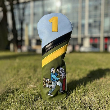funny driver headcover