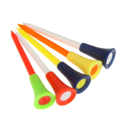 Rubber Cushion Top Plastic Golf Tees