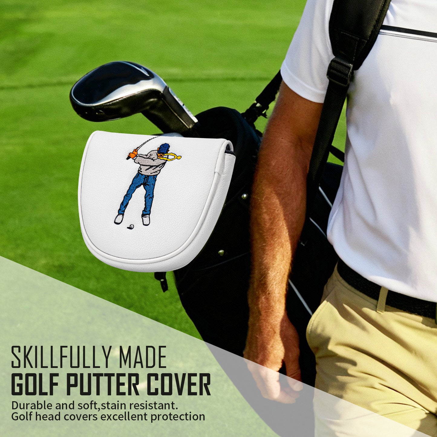 Golfer-Mallet Putter Cover