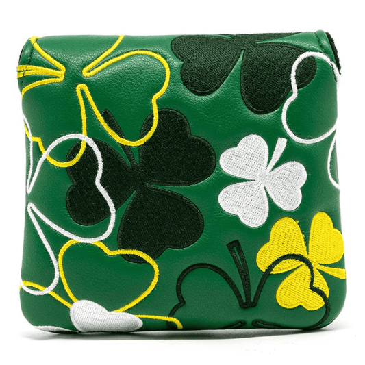 green shamrock mallet headcover