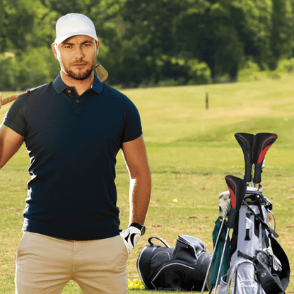  Gloof nylon head cover set in golf bag