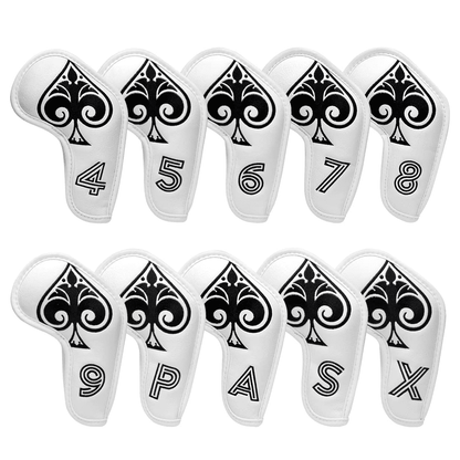 Ace of Spades iron covers Set of 10pcs(4-9, PASX)